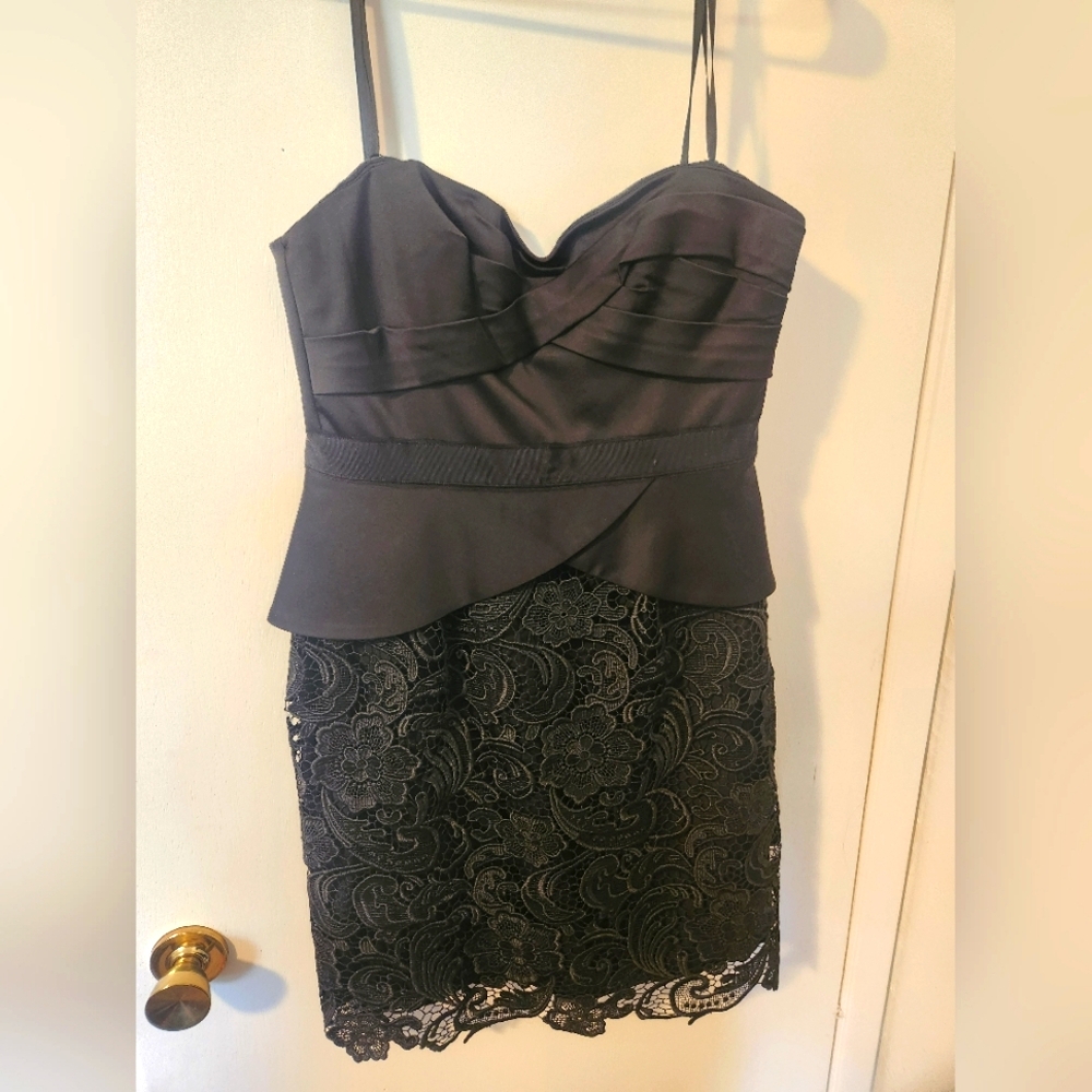 Black BCBG dress